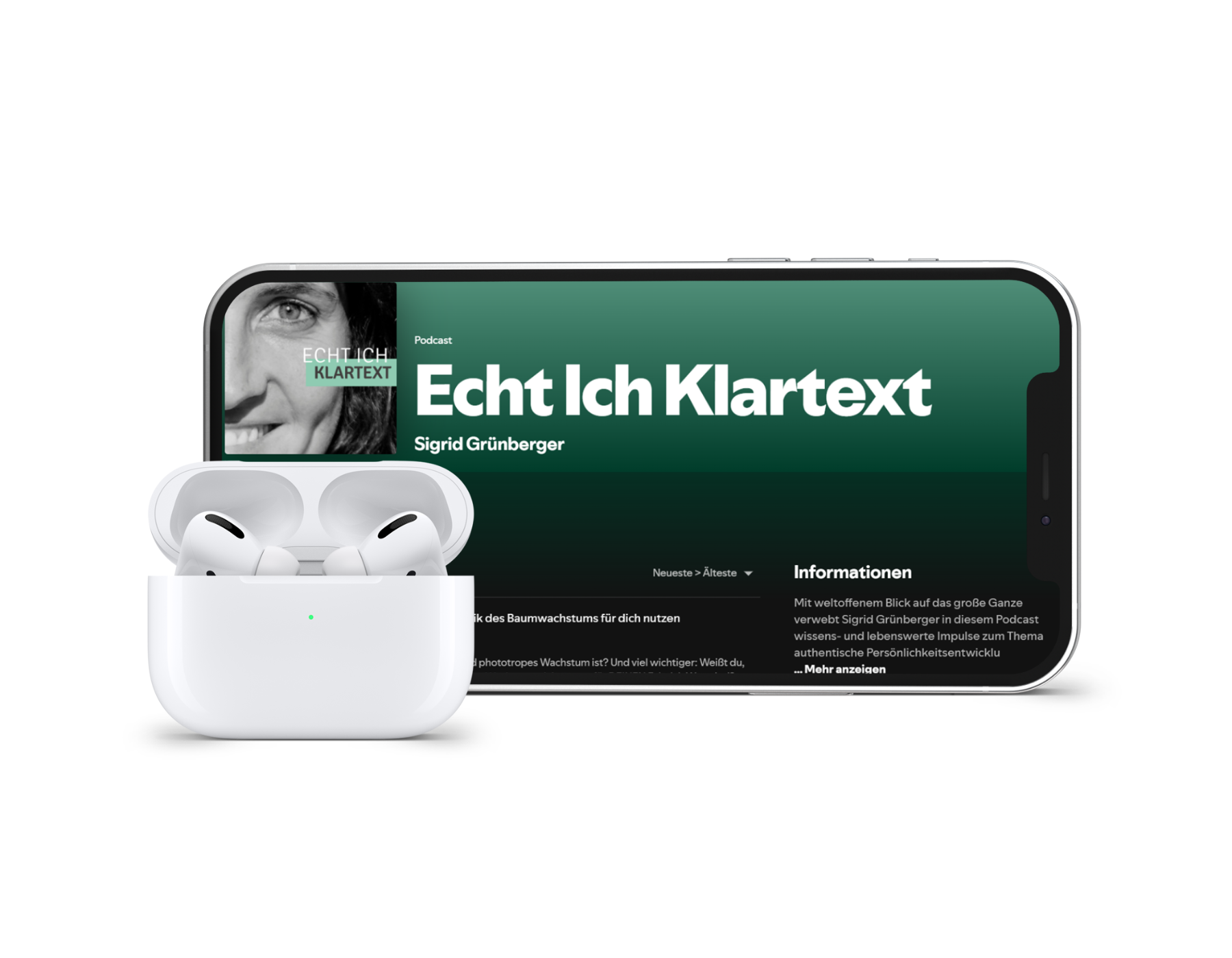 Mockup Podcast SinnSicht Sigrid Grünberger 1800x1400